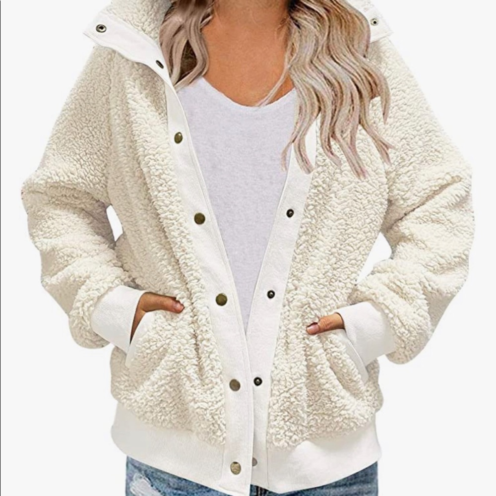 NWT Jacket Coat with Pockets - Picture 2 of 9